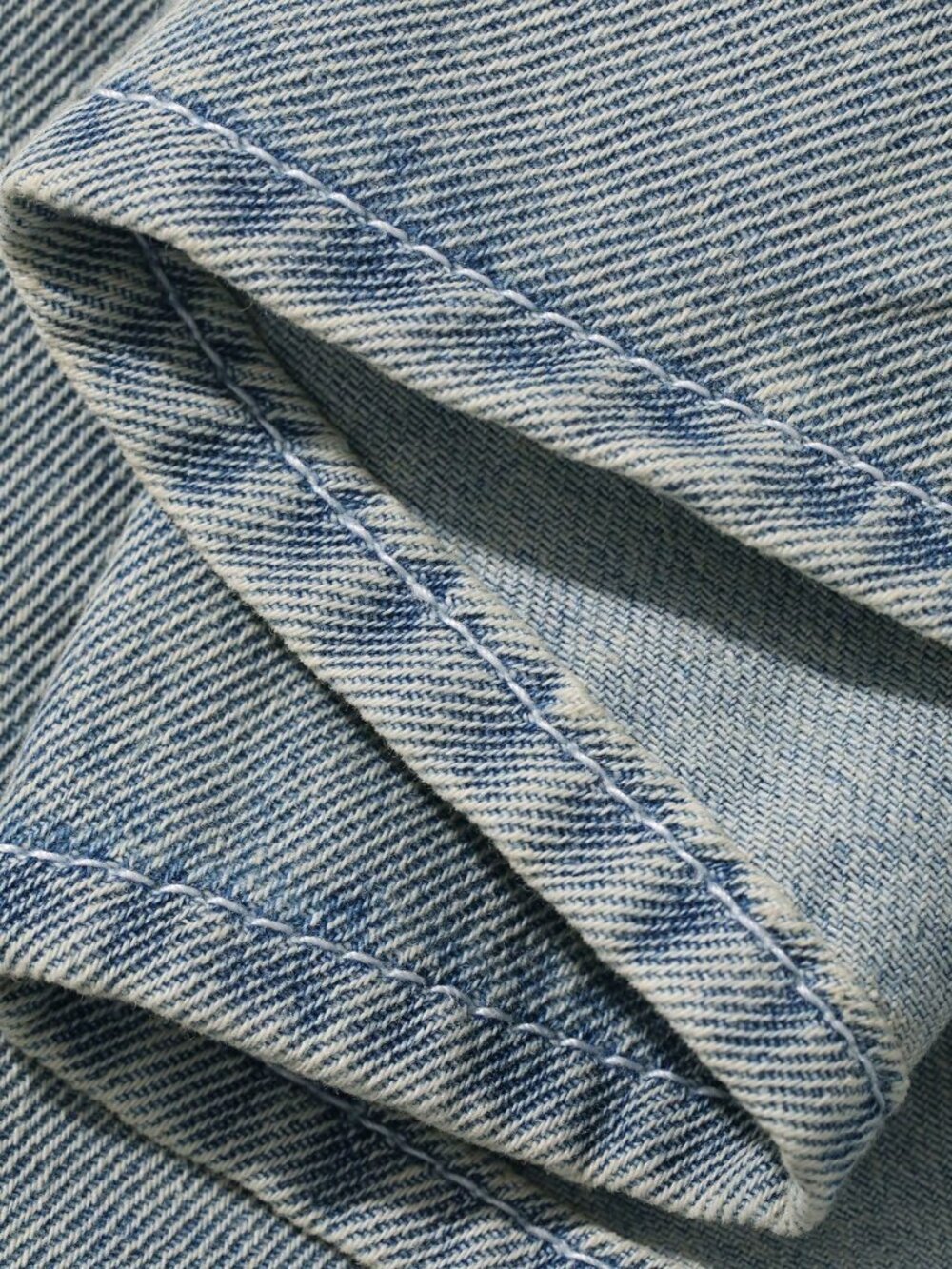 Blue Casual Bohemian Women's Midi Denim Dress with Spaghetti Straps - Picture 7 of 7